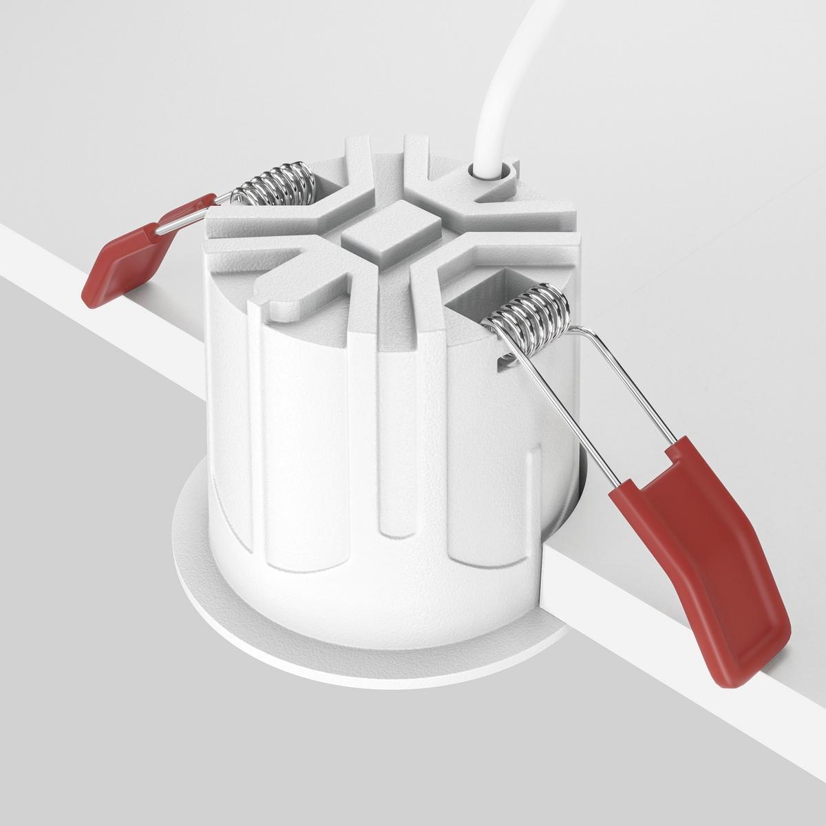 DECKENLEUCHTE ALFA LED - blanc, Design, métal (6,5/5,2cm) - MAYTONI