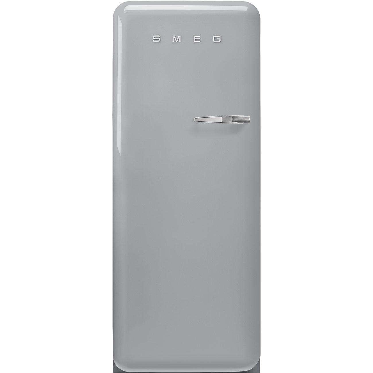 Kühlschrank FAB28LSV5 in Silber - Silberfarben, MODERN, Glas/Metall (60/153/72,8cm) - SMEG