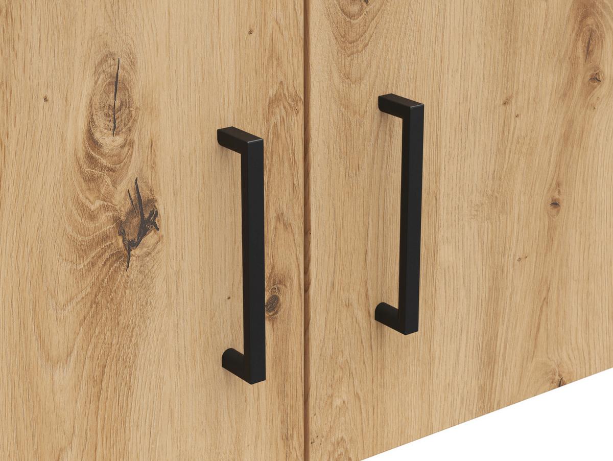 Nadogradnja Za Ormar Multi - hrast Artisan/crna, Moderno, drvni materijal/plastika (80/35/40cm) - Modern Living