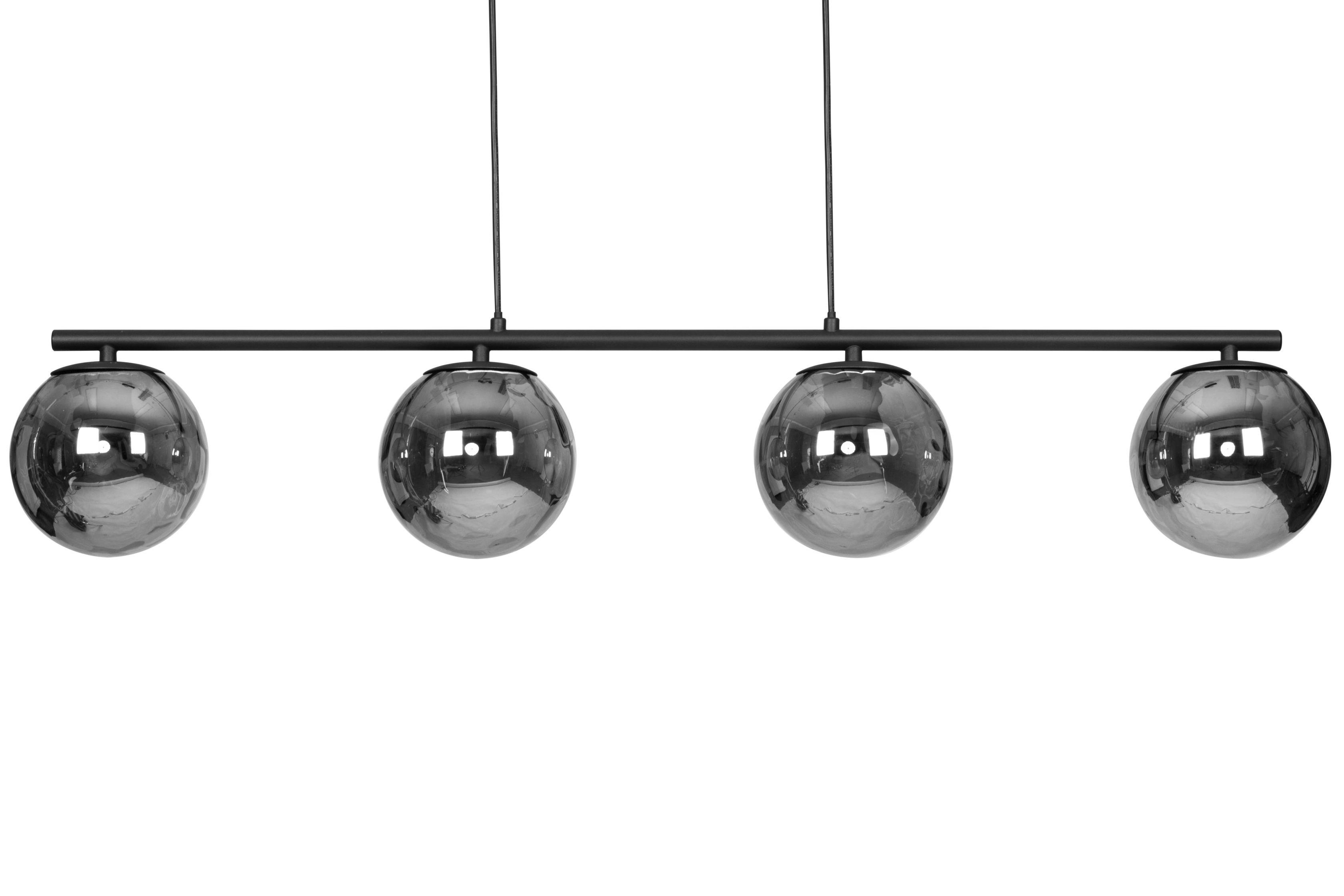 LAMPA WISZĄCA DALLAS *SBN* - czarny, Basics, tworzywo sztuczne/metal (99/15/150cm) - Novel