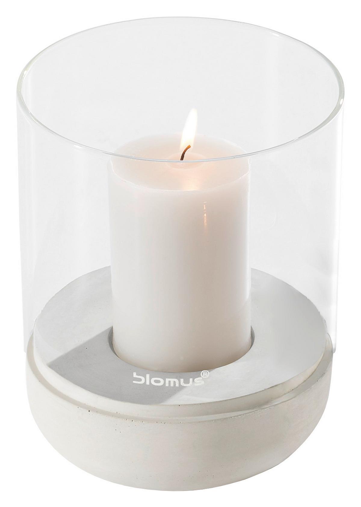 LATARENKA 65448 BLOMUS - greige, Basics, kamień/szkło (15/22,5cm) - Blomus