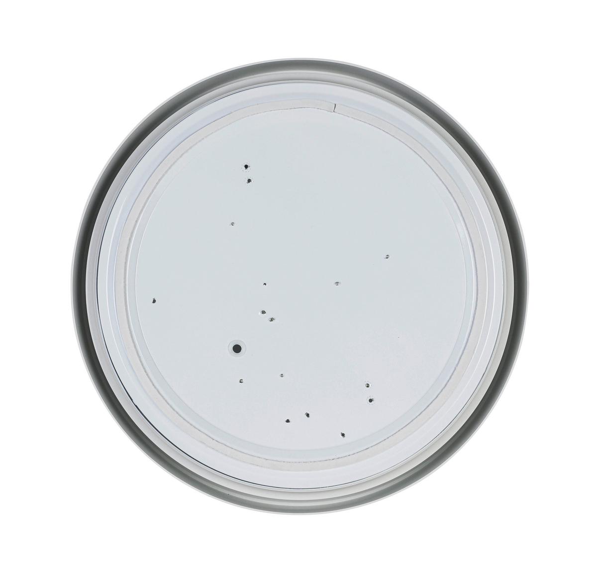 LAMPA SUFITOWA TINA - czarny/biały, Trend, tworzywo sztuczne/metal (40/7cm) - Novel