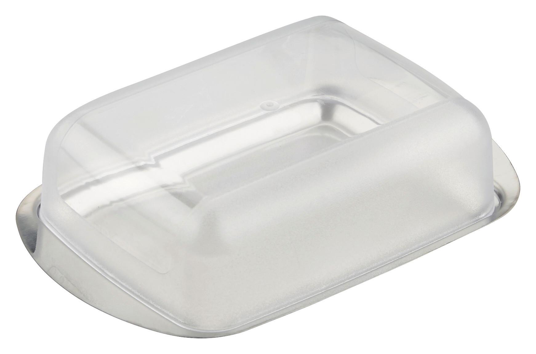 Vajtartó Buddy - ezüst/áttetsző, műanyag (16,5/10,5cm) - Modern Living