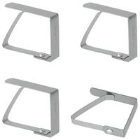 Asztalterítőcsipesz-készlet Table - fém (4/5,5/1cm) - Metaltex