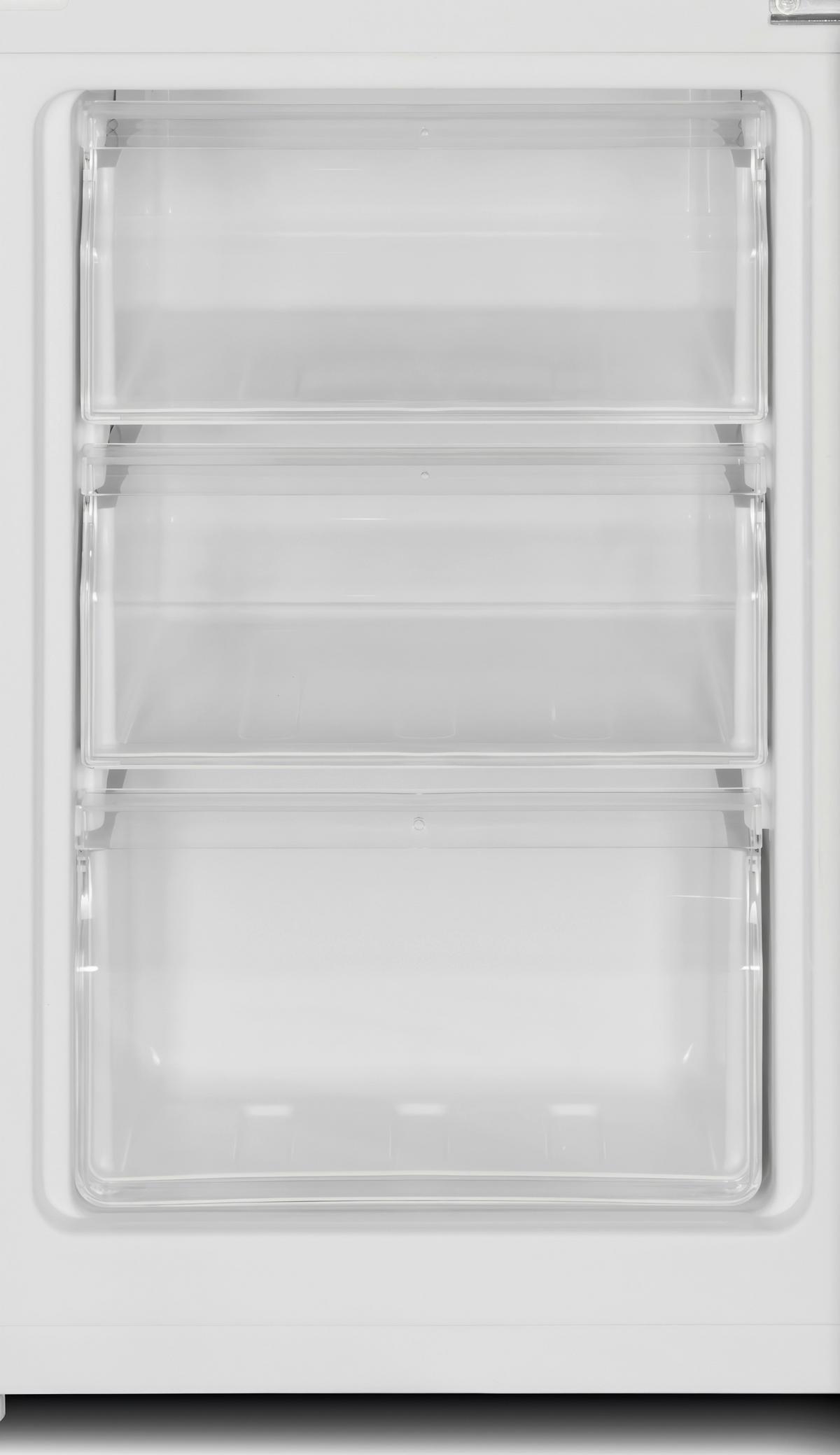 Kühl-Gefrier-Kombination Savo KG144BS Anthrazit - Anthrazit, Basics, Glas/Kunststoff (47,4/144/49,5cm) - Respekta