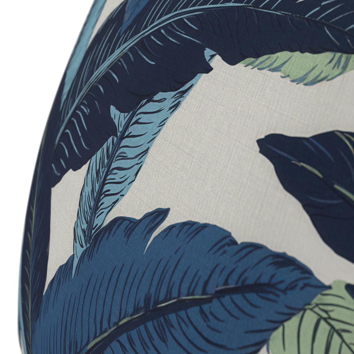 Outdoorkissen Luisa Blau/Weiß ca. 45x45 cm - Blau/Weiß, MODERN, Textil (45/45/10cm) - Bessagi Garden