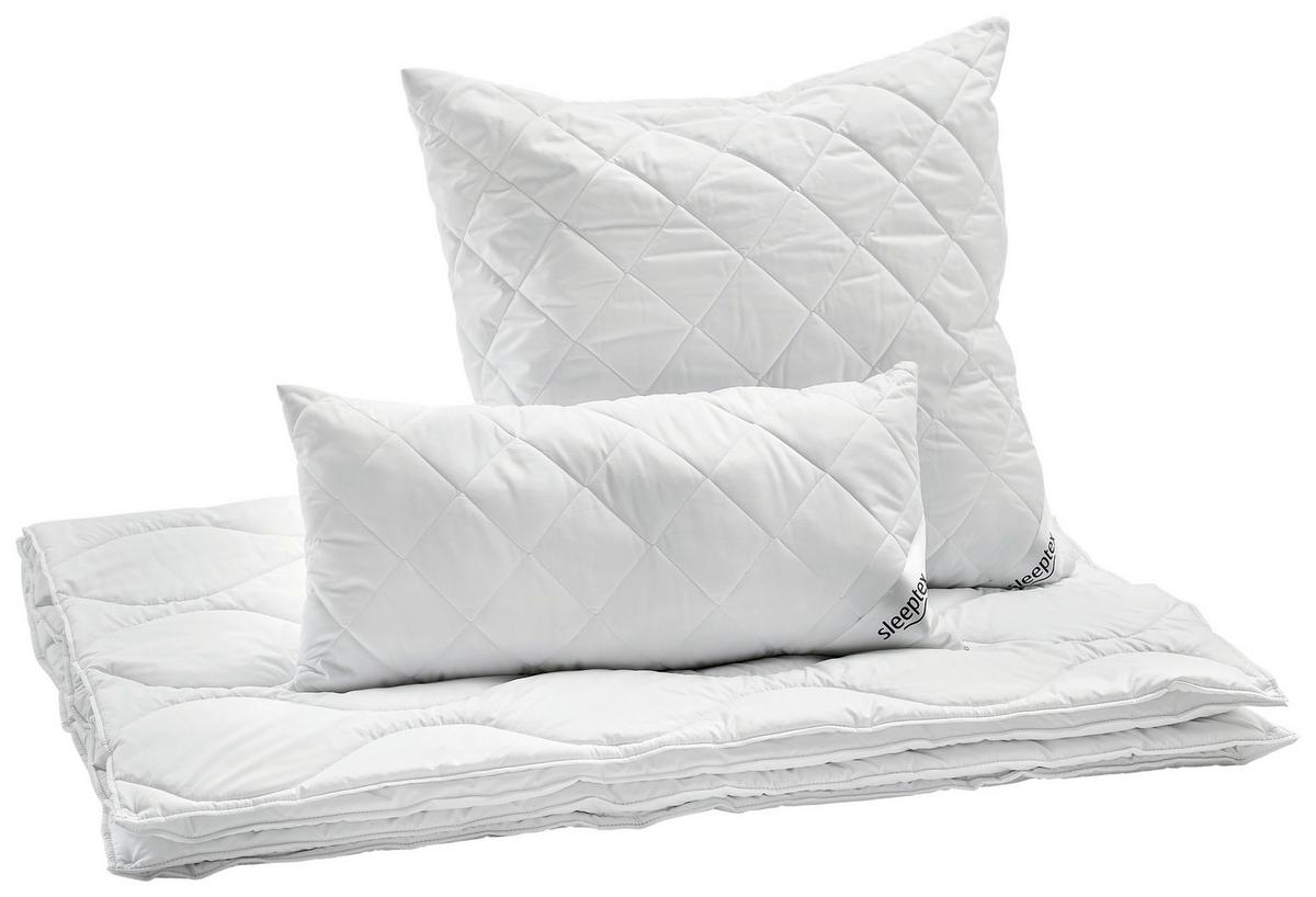 KOŁDRA CZTERY PORY ROKU OVIEDO - biały, Konventionell, tkanina (135/200cm) - Sleeptex