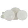 Tafelservice Confetti Creme, 12-teilig - Creme, Basics, Keramik - Creatable