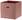 Faltbox Bobby ca. 34l - Rotbraun, MODERN, Karton/Textil (33/32/33cm) - Premium Living