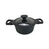 GRYTA BLACK LINE - klar/svart, Klassisk, metall/glas (20/9,6cm) - Gourmesto