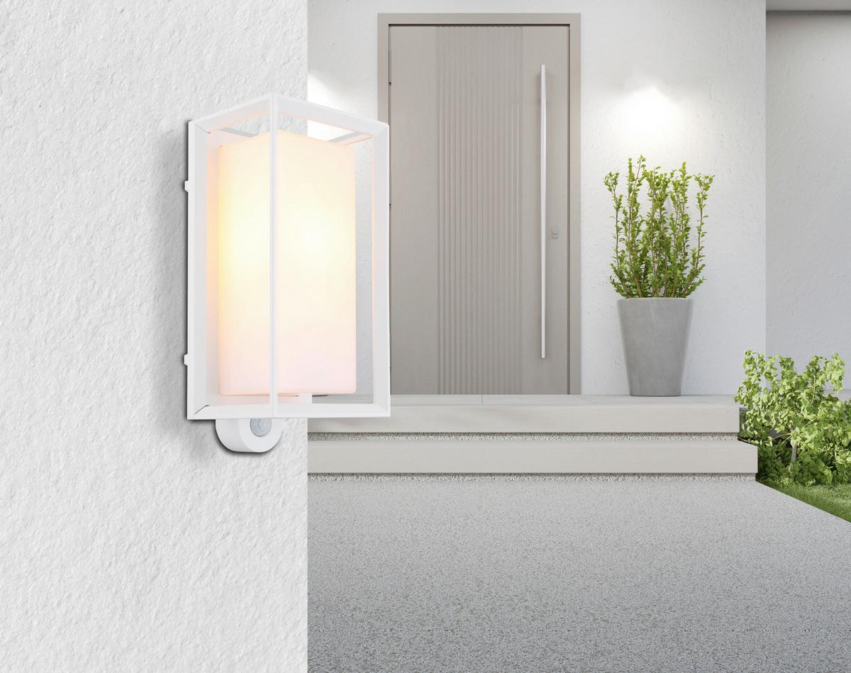 Svjetiljka Vanjska 31982ws Sensor - bijela, Konvencionalno, metal/plastika (13/12,2/28cm) - Globo