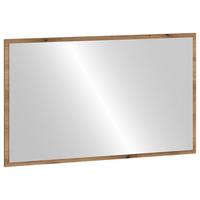 Oglindă Aladin - culoare lemn stejar, Modern, sticlă/material pe bază de lemn (100/60/16cm) - Modern Living