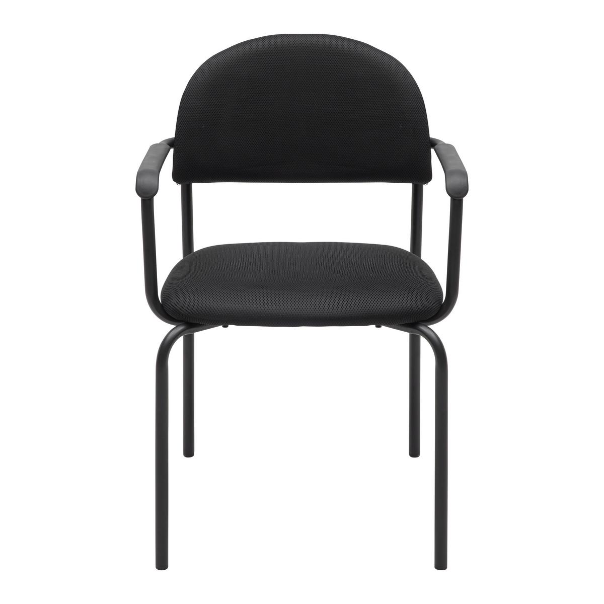 Konferenčni Stol Diana Ii - črna, Konvencionalno, kovina/tekstil (57,5/83/57,5cm) - Mömax