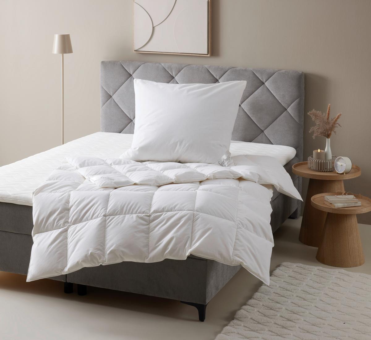 Bettenset Belissima Weiß ca. 70x90/140x200cm - Weiß (70x90/140x200cm) - Billerbeck