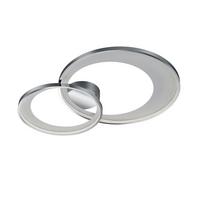 LED-Deckenleuchte Granada Chromfarben max. 36 Watt - Chromfarben, Design, Metall (85/60/8cm) - Trio Leuchten