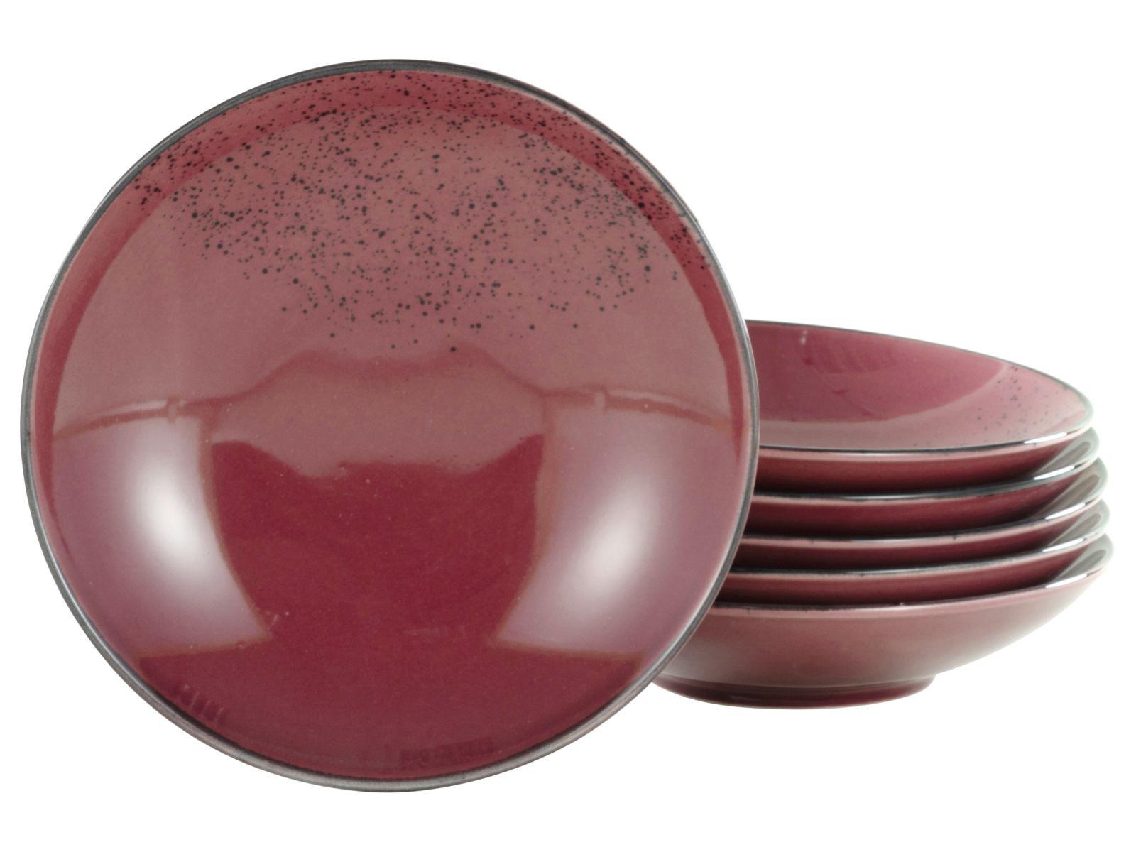 Set Globokih Krožnikov Berry, 6-Delni - Trend, keramika (22cm) - Creatable