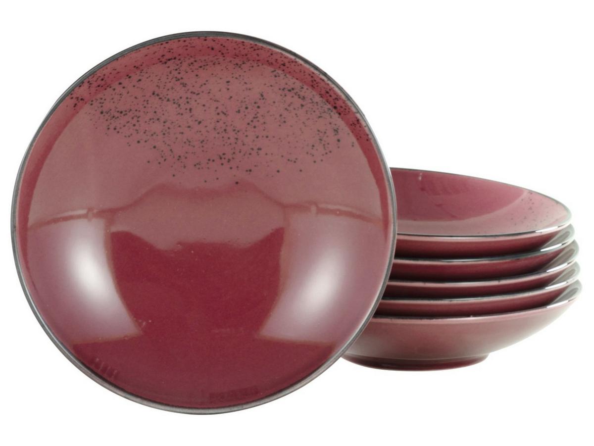 Set Globokih Krožnikov Berry, 6-Delni - Trend, keramika (22cm) - Creatable