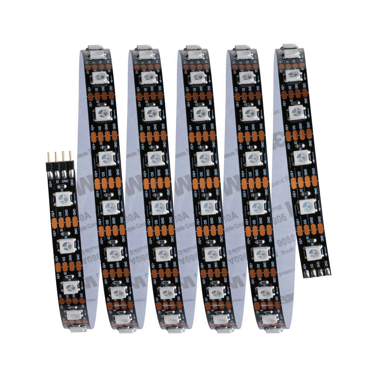 LED-Strip Entertain max. 4,8 Watt - Schwarz, Basics, Metall (150,0/1,0/0,2cm) - Paulmann