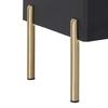 TV-BÄNK HONG KONG -EXKLUSIV- - svart/guldfärgad, Lifestyle, metall/trämaterial (160/71,9/37,5cm) - Mömax
