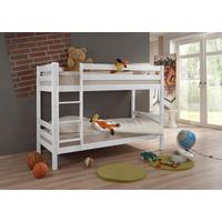 Etagenbett Lupo R aus Buche weiß ca. 208x102 cm - Weiß, Basics, Holz (90/200cm) - MID.YOU