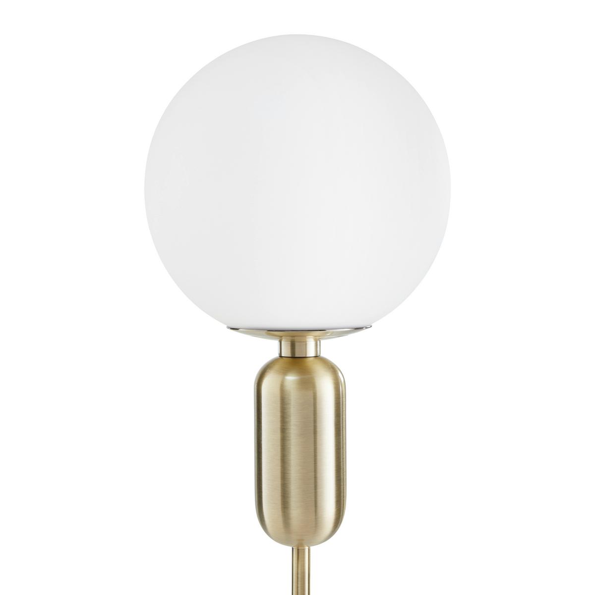 Állólámpa Tiano - sárgarézszínű, Modern, Üveg/fém (25/155cm) - Bessagi Home
