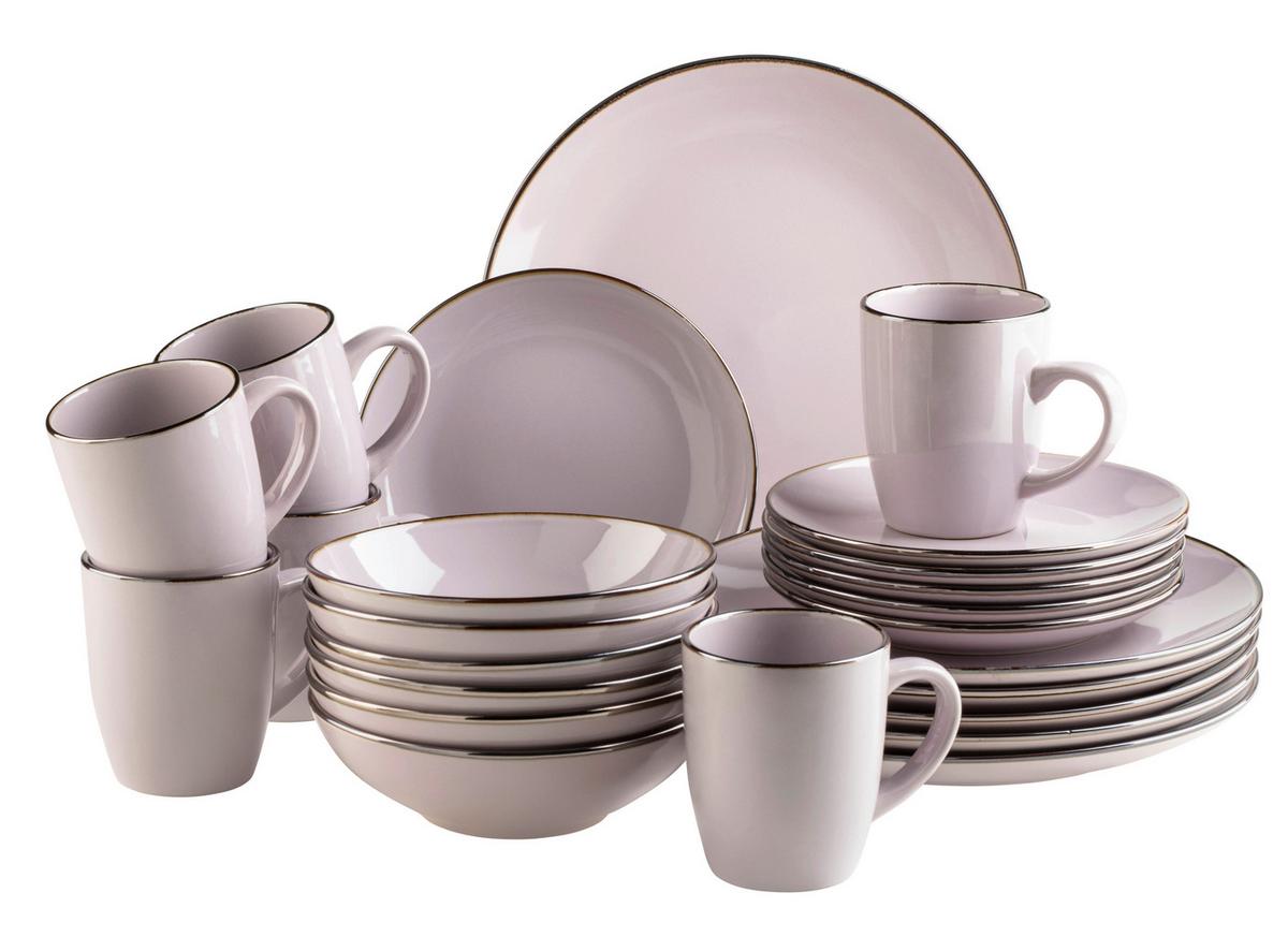 KOMBISERVICE KOMBISERVICE, 934032 - Dunkelrosa, Basics, Keramik - Mäser