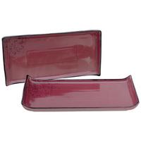 Set Pladnjev Za Serviranje Berry, 2-Delni - temno roza, Trend, keramika (16,5/33cm) - Creatable
