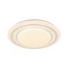 PLAFONNIER LED GIESBERT - couleur chromée/blanc, MODERN, métal/matière synthétique (55/8cm) - Mömax