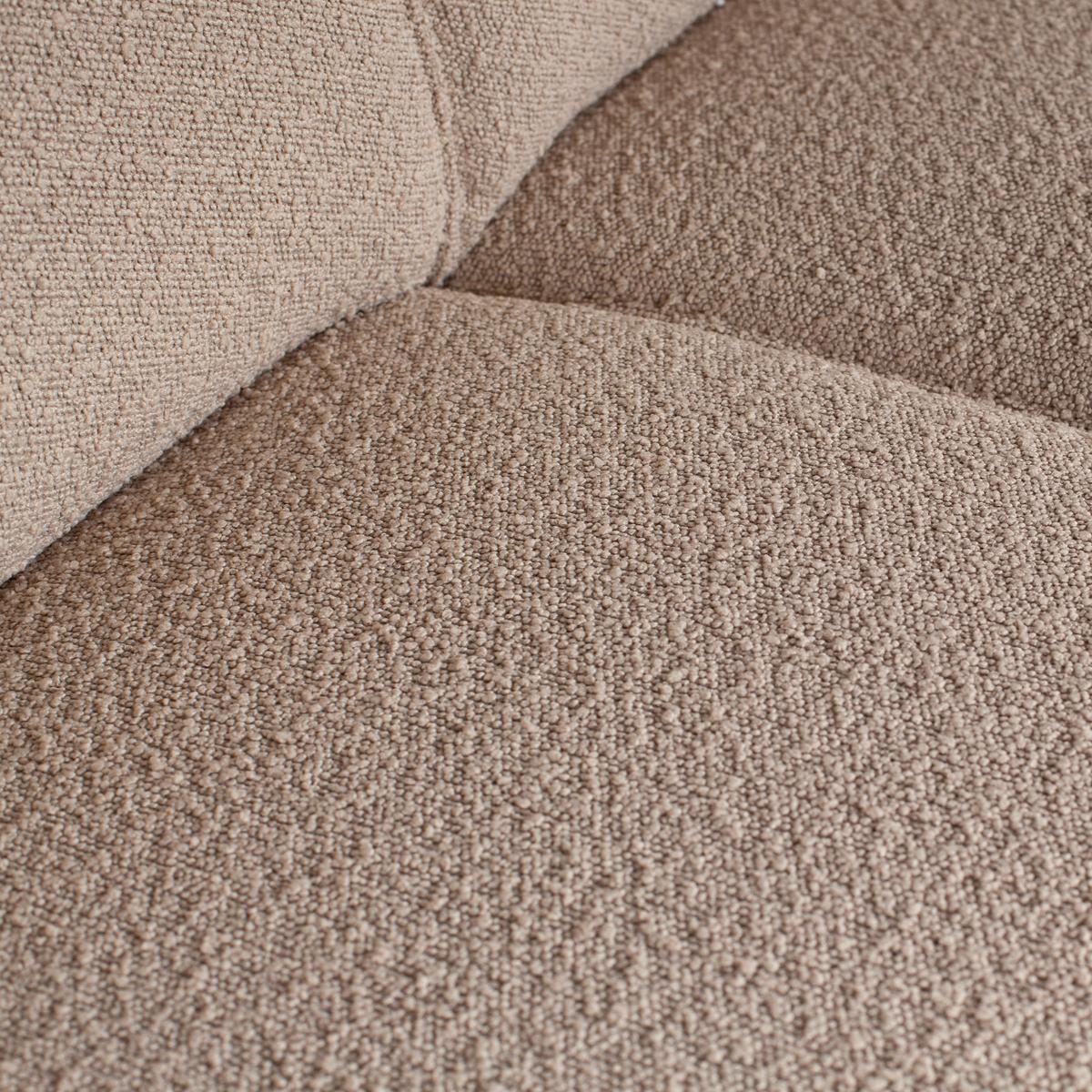 3-SITZER-SOFA Statement Beige B: 230cm - Beige, Design, Holz/Textil (230/77/93cm) - Livetastic