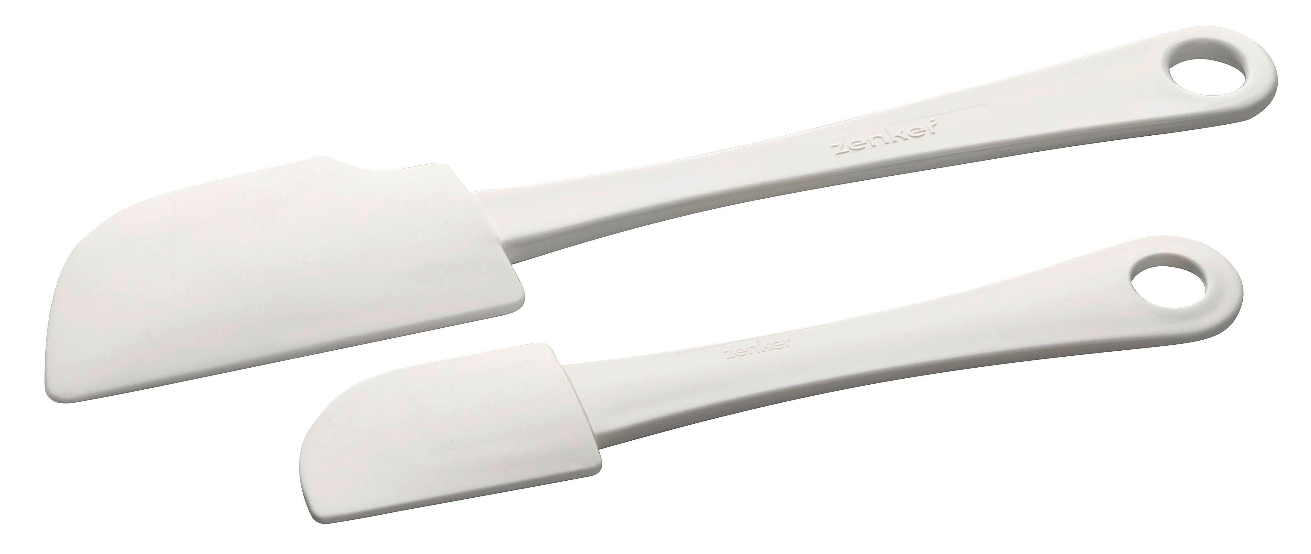 Teigschaber-Set Bakery aus Kunststoff, 2er Set - Weiß, KONVENTIONELL, Kunststoff (1cm) - Fackelmann