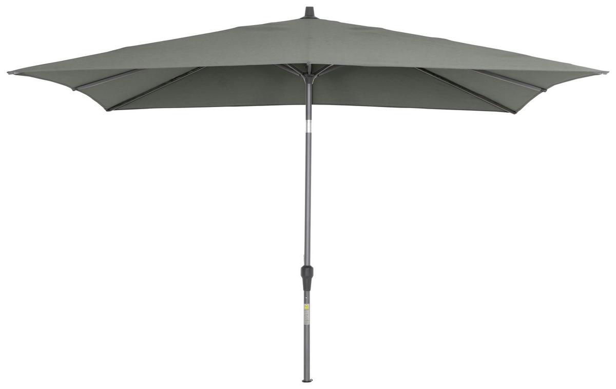 Sonnenschirm BHT 300x256x200 cm Anthrazit/Olivgrün - Anthrazit/Olivgrün, KONVENTIONELL, Textil/Metall (300/200cm) - Siena Garden