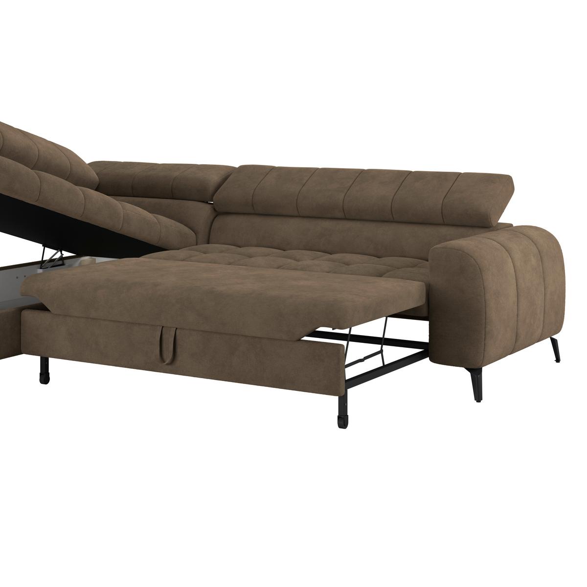 Coltar VOLF - maro/negru, Trend, plastic/textil (203/261cm) - Modern Living
