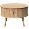 SOFFBORD SKANDY - naturfärgad, Modern, trämaterial/trä (60/40cm) - Premium Living