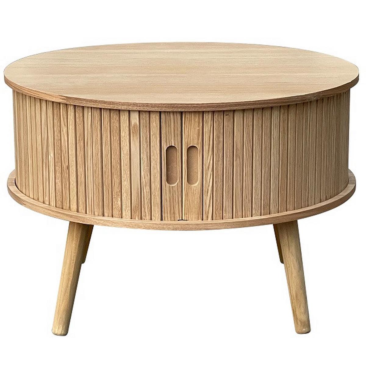 Couchtisch Skandy Naturfarben - Naturfarben, MODERN, Holz/Holzwerkstoff (60/60/40cm) - Premium Living