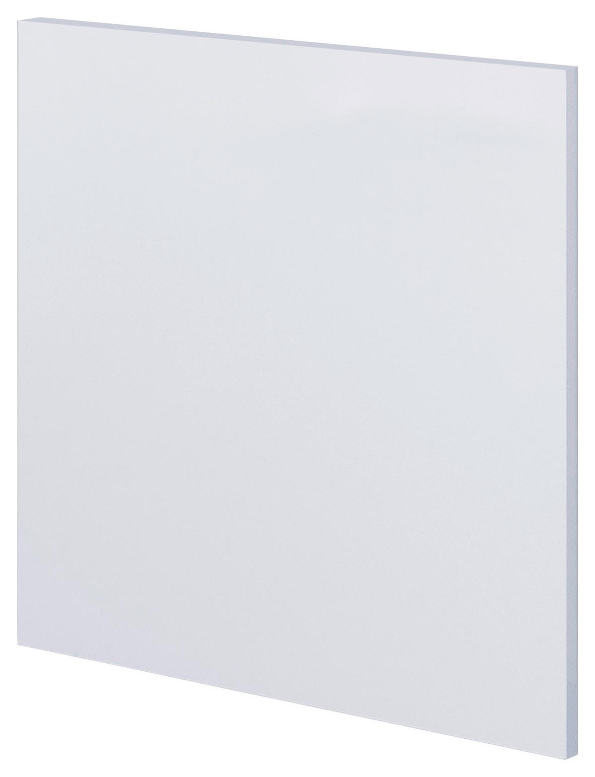 Geschirrspülerblende Geschirrspüler Blende / Weiß - Weiß, MODERN, Holzwerkstoff (59,4/54,5cm) - FlexWell