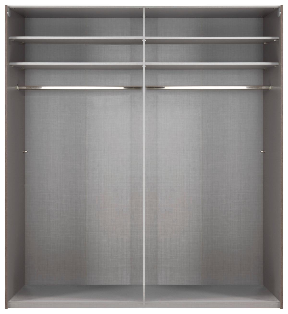 Dulap cu uși culisante ALTONA - alb, Konventionell, material pe bază de lemn (225/236/65cm) - Modern Living