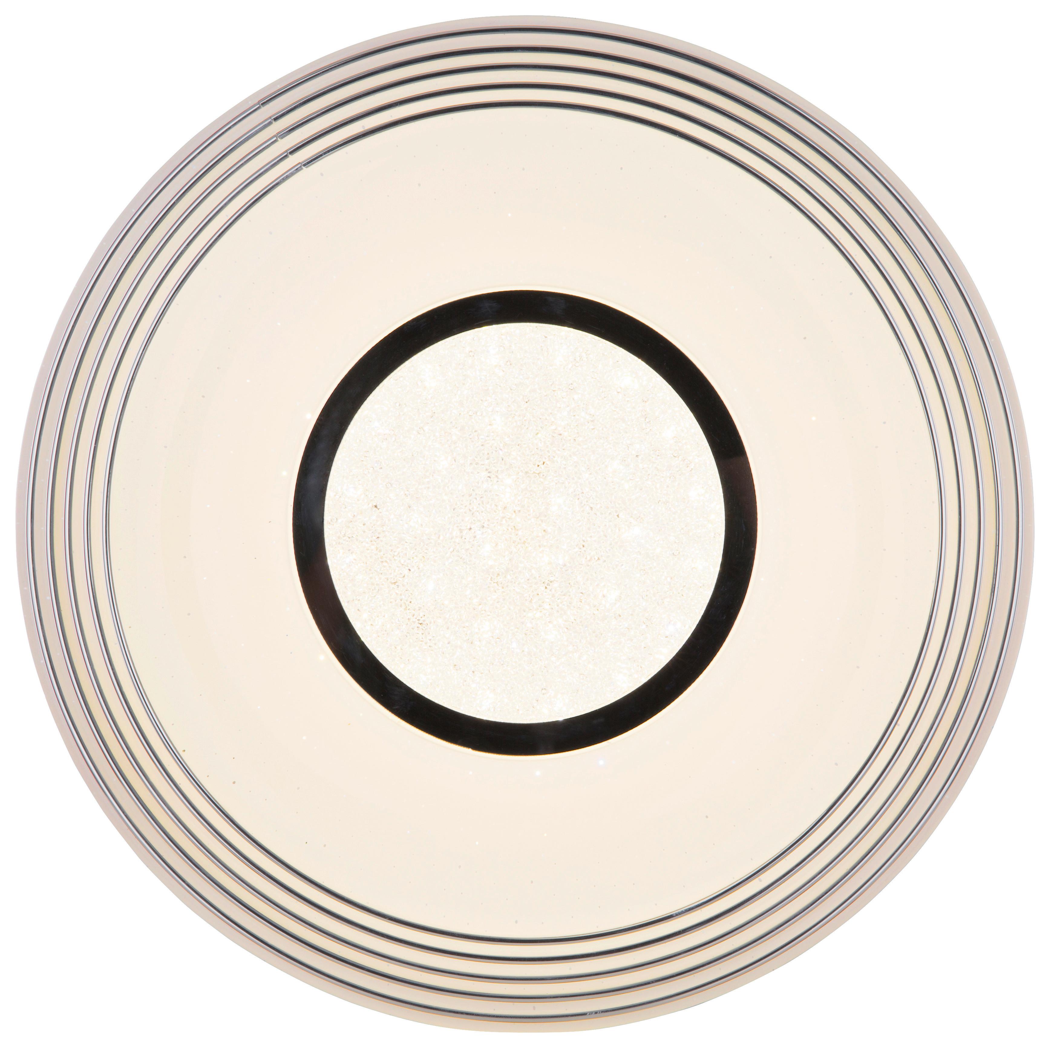 Stropna Led-svetilka Pillo, S Sijalko - bela/prozorno, Basics, kovina/umetna masa (50/8,5cm) - Globo