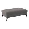 Tabure Zero - antracit, Trend, tekstil (140/80cm)