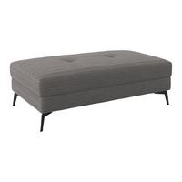 Tabure Zero - antracit, Trend, tekstil (140/80cm)