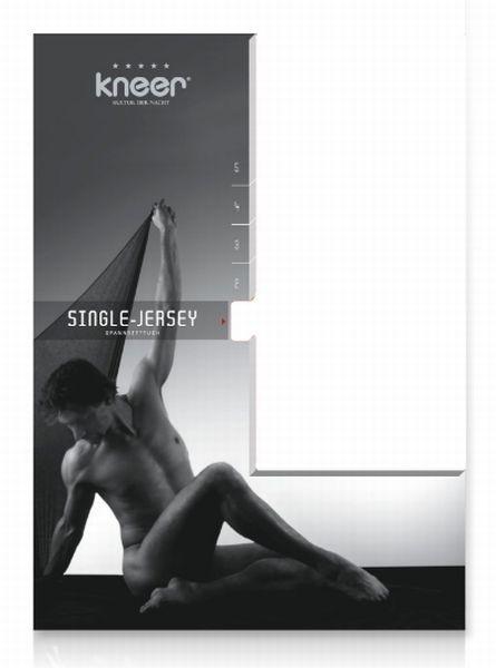 KNEER SPANNLEINTUCH SINGLE JERSEY 180-200x200 CM - KONVENTIONELL (180/200cm)