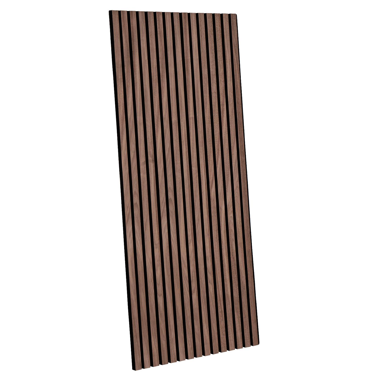 Akustikpaneel Walnussfarben - Walnussfarben, Basics, Holzwerkstoff (60/118cm)