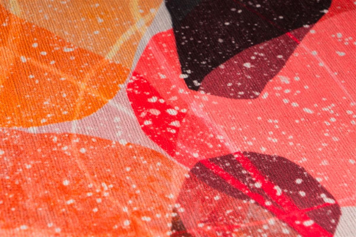 FLACHWEBETEPPICH PICASSA 100 MULTI - Multicolor, Konventionell, Textil (80/150cm) - Kayoom