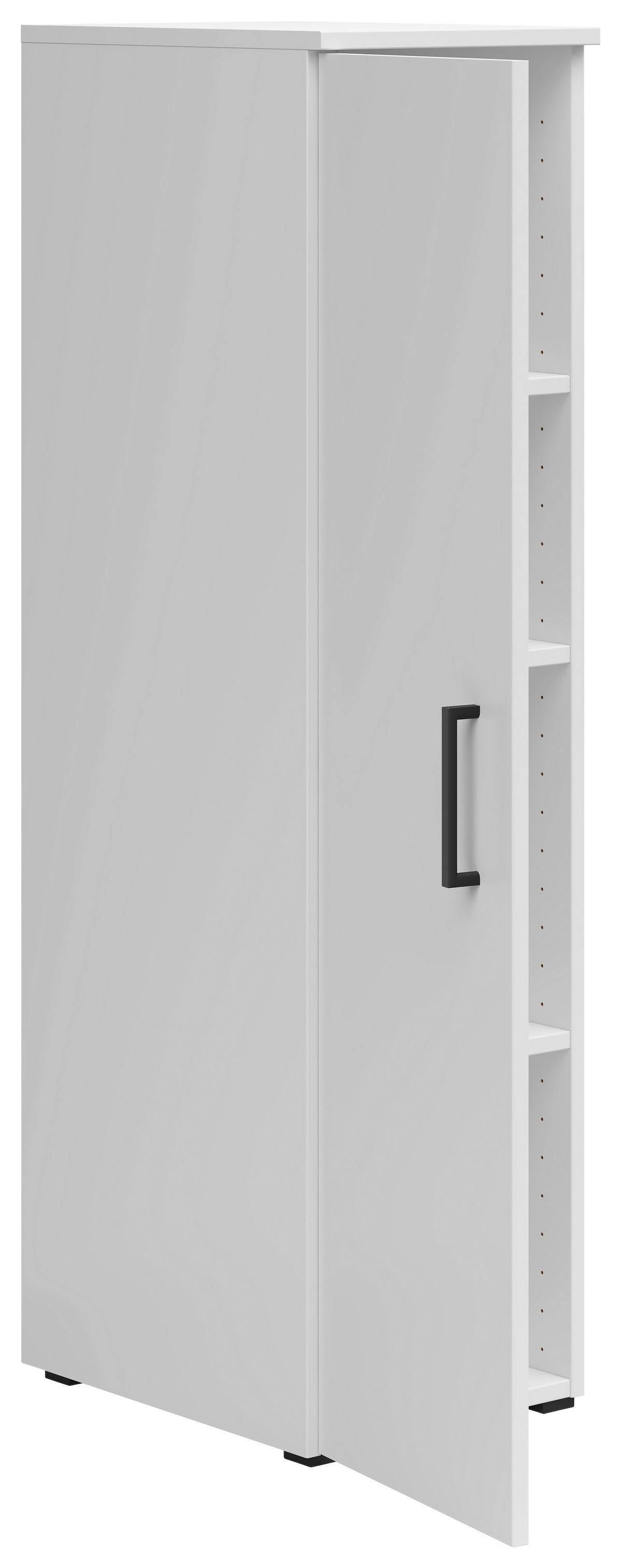 Dulap MULTI - alb, Modern, material pe bază de lemn (30/115/40cm) - Modern Living