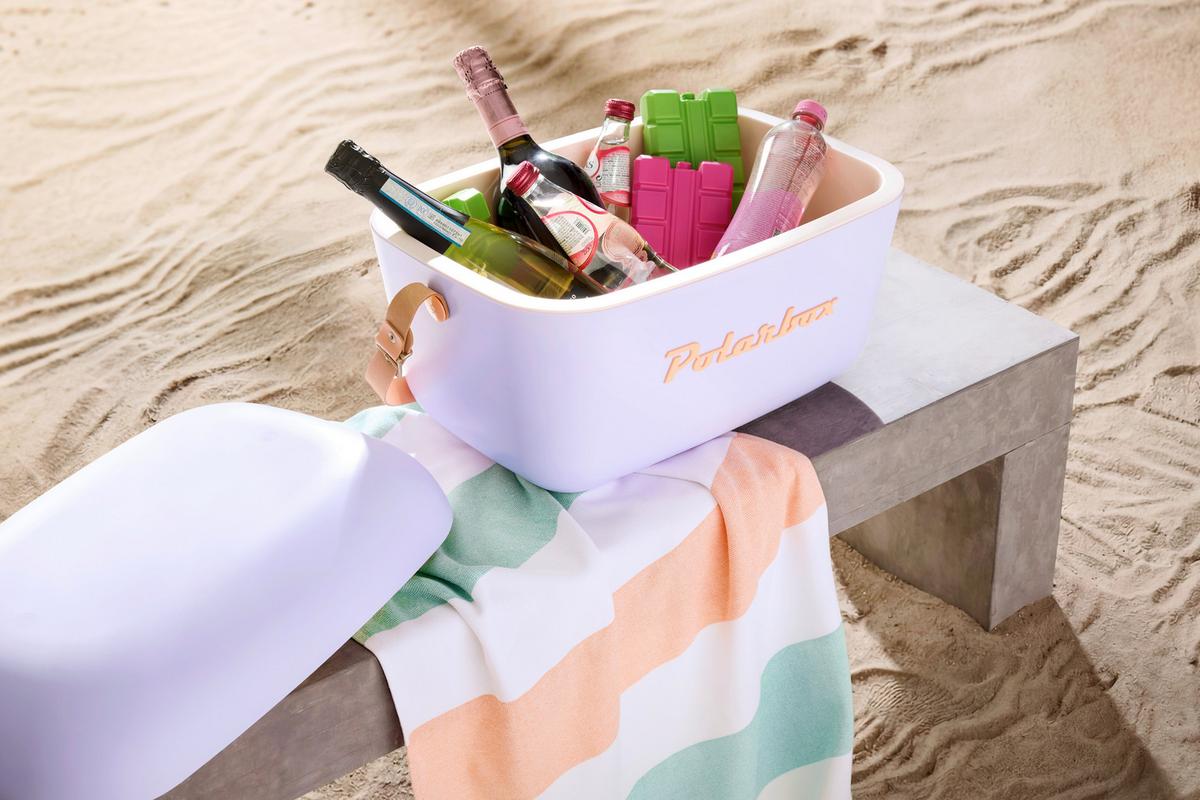 Kühltasche Polarbox Flieder, 20 Liter - Flieder, MODERN, Kunststoff (45,1/20,7/30,6cm) - Polarbox