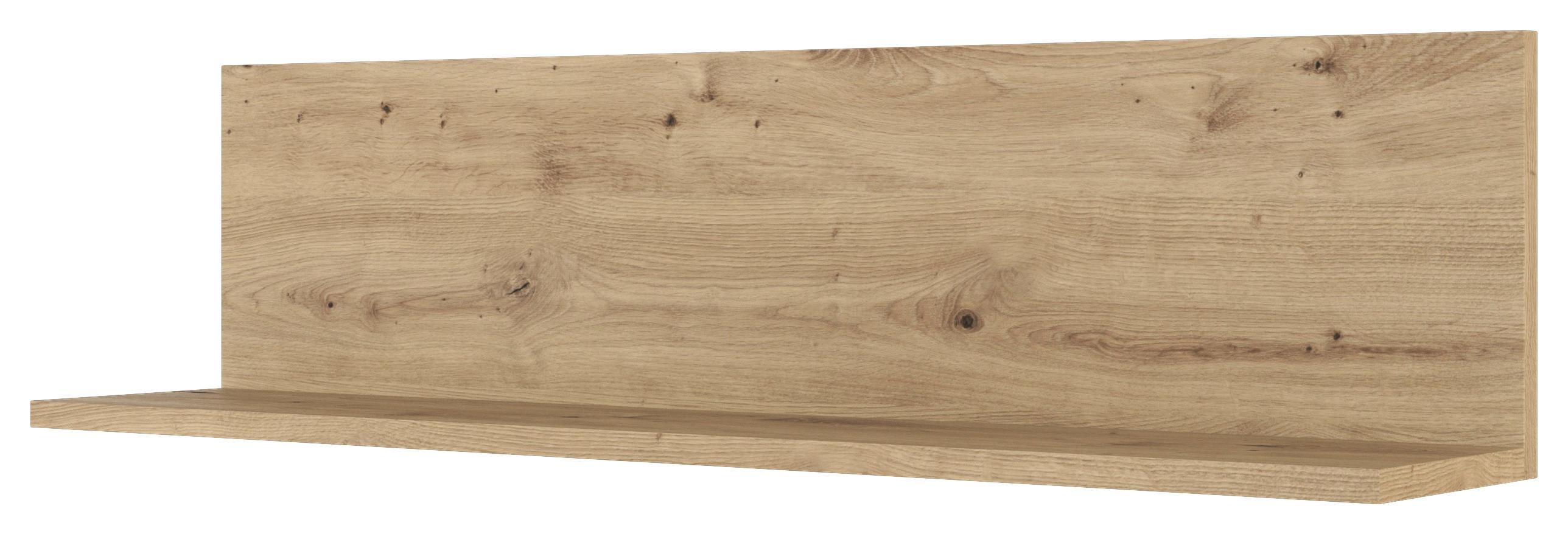 Wandboard Cara ca. 100x23x19 cm Eiche Artisan - Eiche Artisan, KONVENTIONELL, Holzwerkstoff (100/22,8/18,6cm) - FlexWell