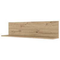 Wandboard Cara ca. 100x23x19 cm Eiche Artisan - Eiche Artisan, KONVENTIONELL, Holzwerkstoff (100/22,8/18,6cm) - FlexWell
