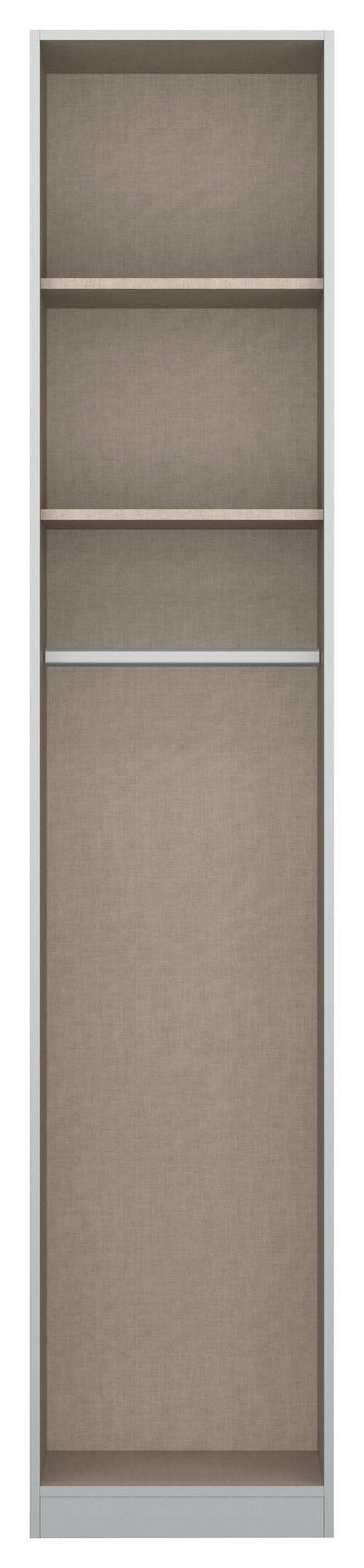 DULAP USI ROTATIVE ALABAMA - gri deschis, Modern, material pe bază de lemn (47/229/54cm) - Modern Living