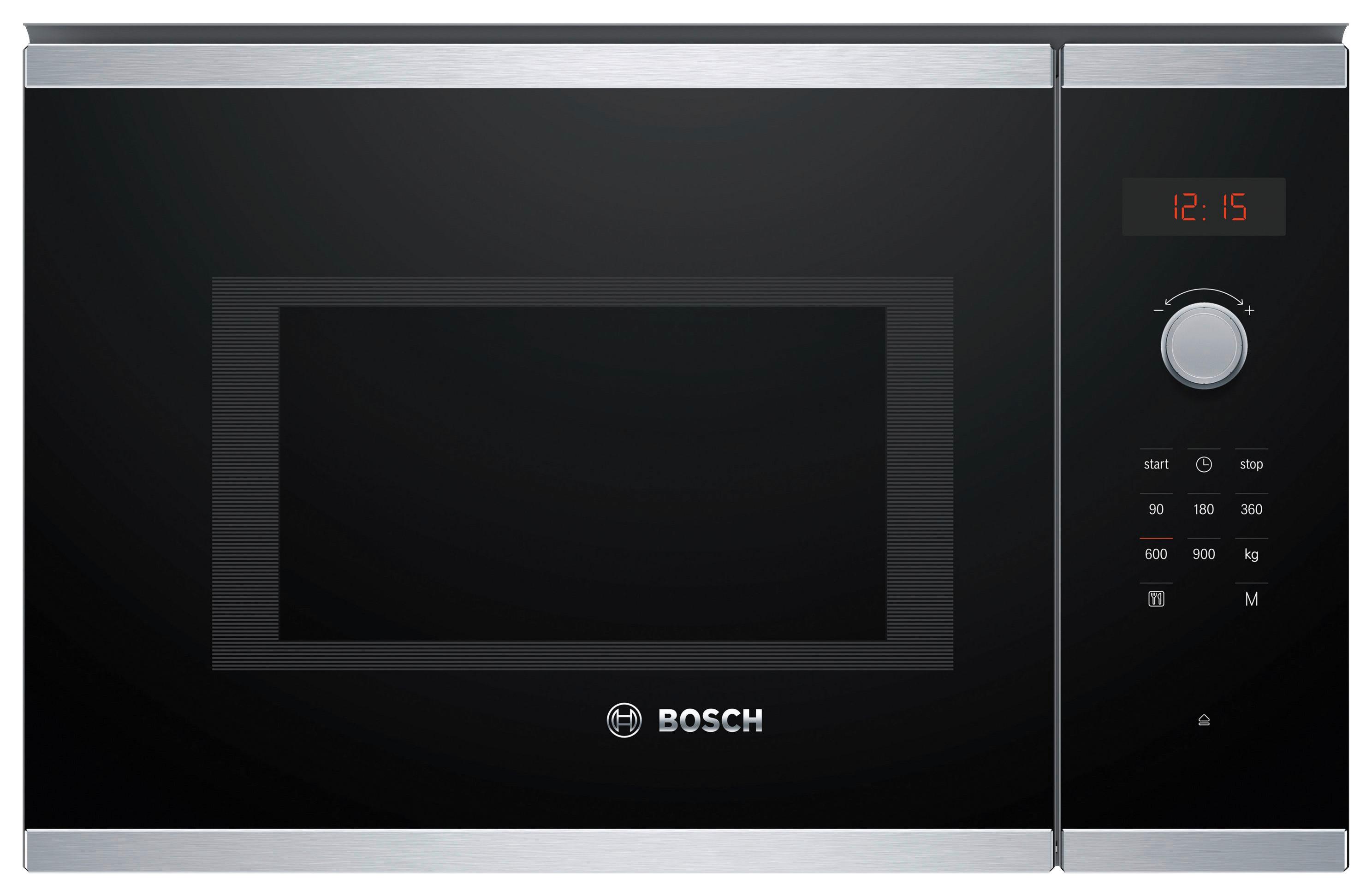 Bépíthető Mikrohullámú Sütő Bosch Bfl553ms0 - fekete/ezüstszínű, Basics - Bosch