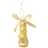 Dekohänger Bommy I Hellgelb - Hellgelb, Basics, Glas/Textil (4,8/12/3,5cm) - Mömax