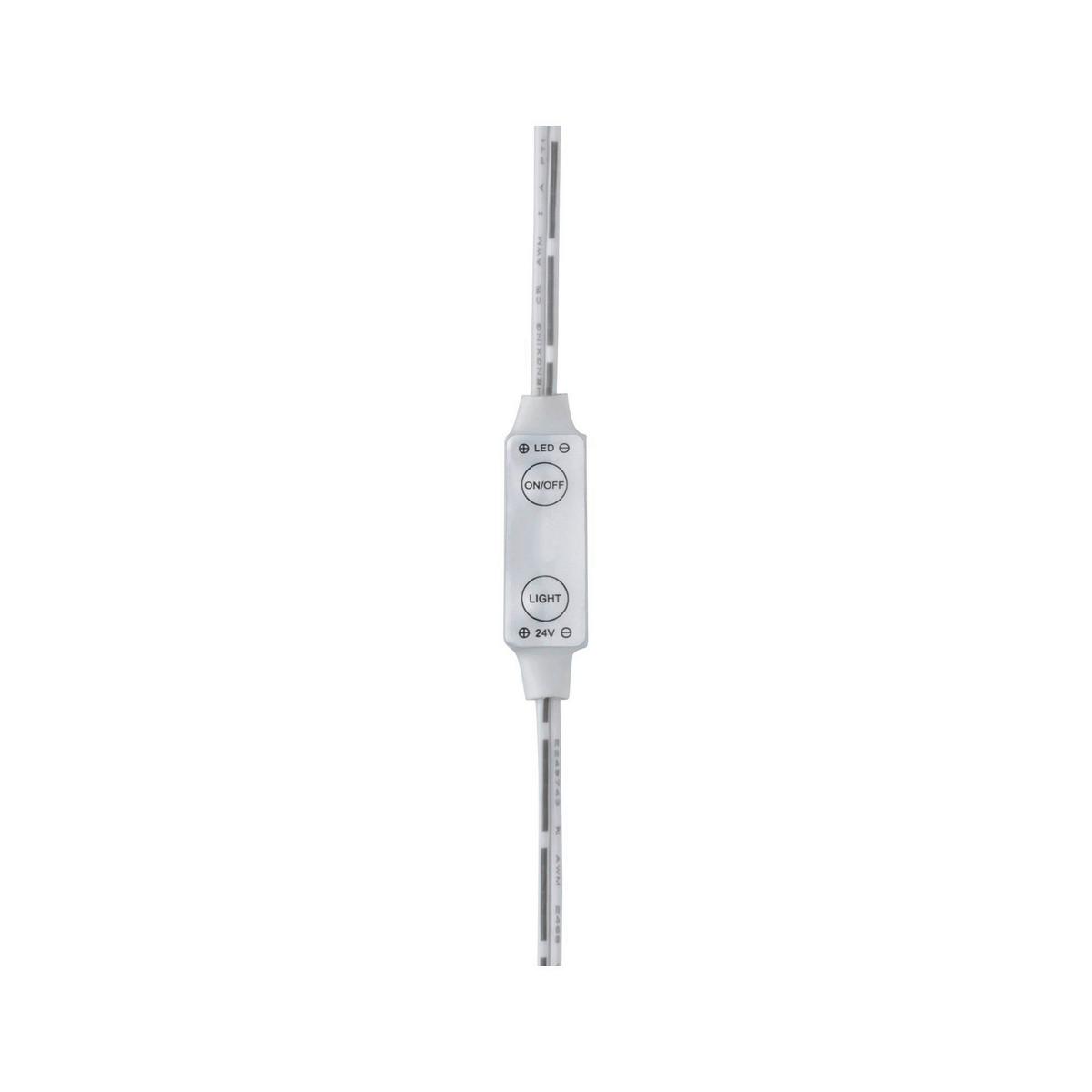 LED-Strip SimpLED Power in Weiß max. 50 Watt - Weiß, Basics, Kunststoff (500cm) - Paulmann
